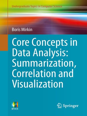 cover image of Core Concepts in Data Analysis